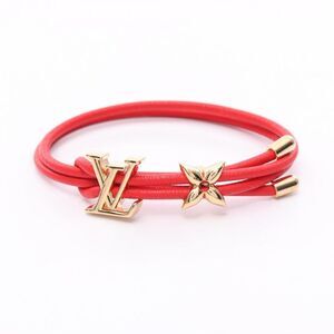 Louis Vuitton LV Bloom Leather Bracelet